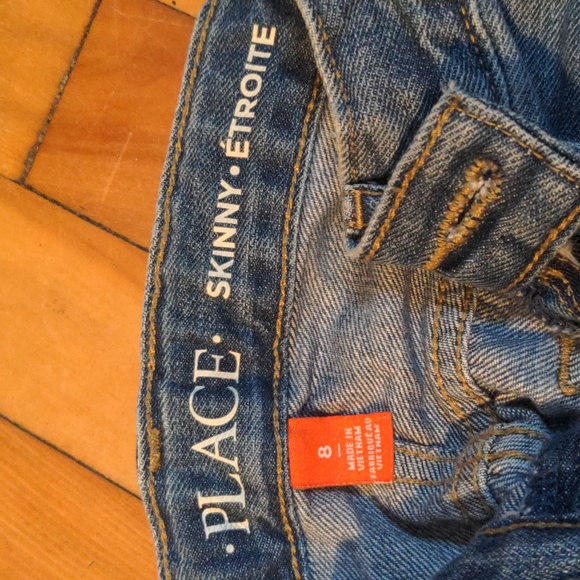 Size 8 girl's lot - 2 pairs jeans + hoodie (Levi's) - Picture 7 of 9